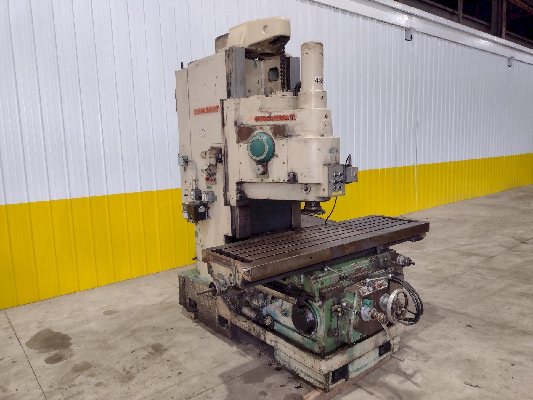 30 HP X 24" X 86" CINCINNATI VERCIPOWER VERTICAL MILLING MACHINE: STOCK #20390