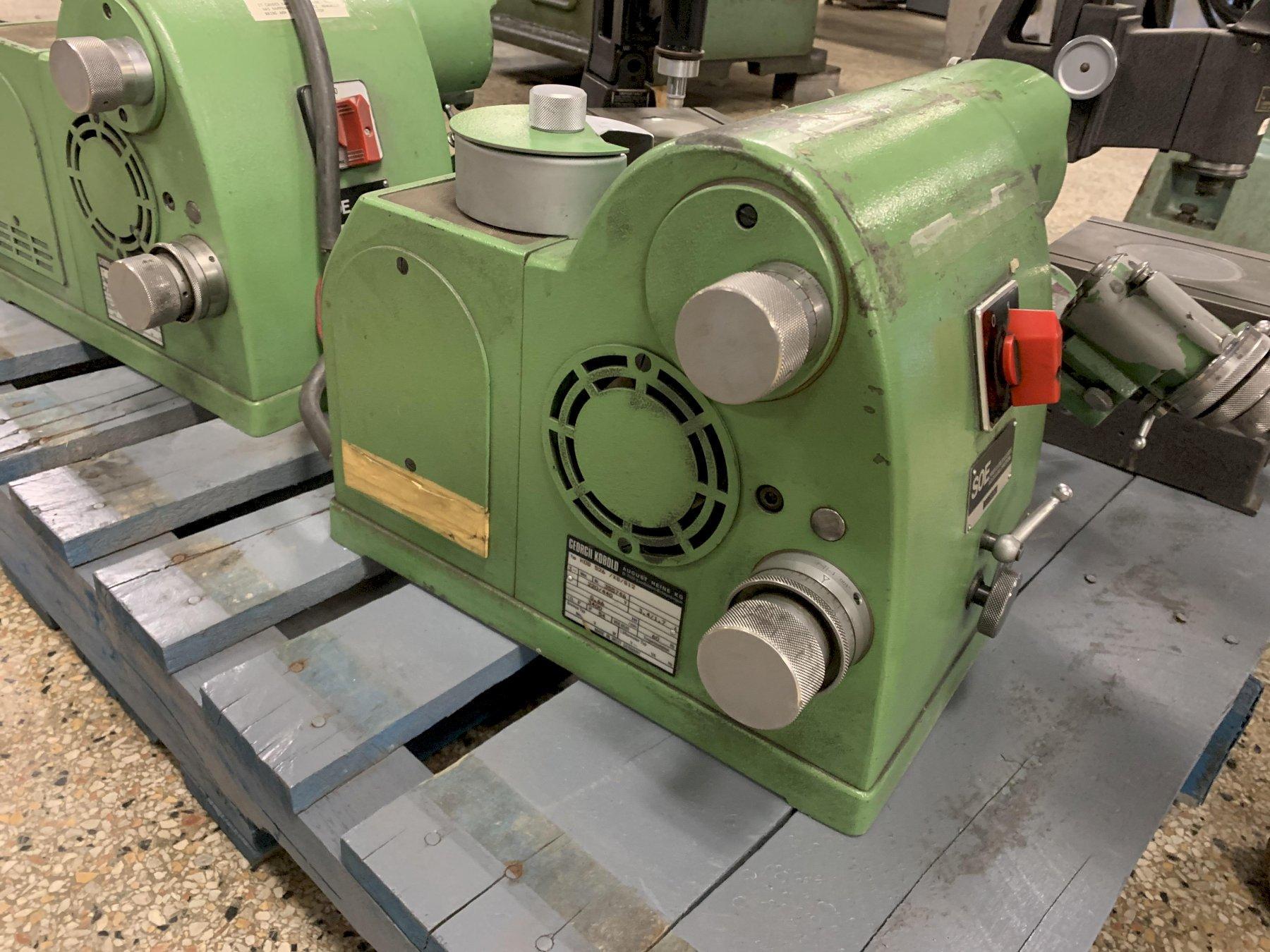 Deckel Model SOE Single Lip Cutter Grinder, S/N 91-7494 | AMC