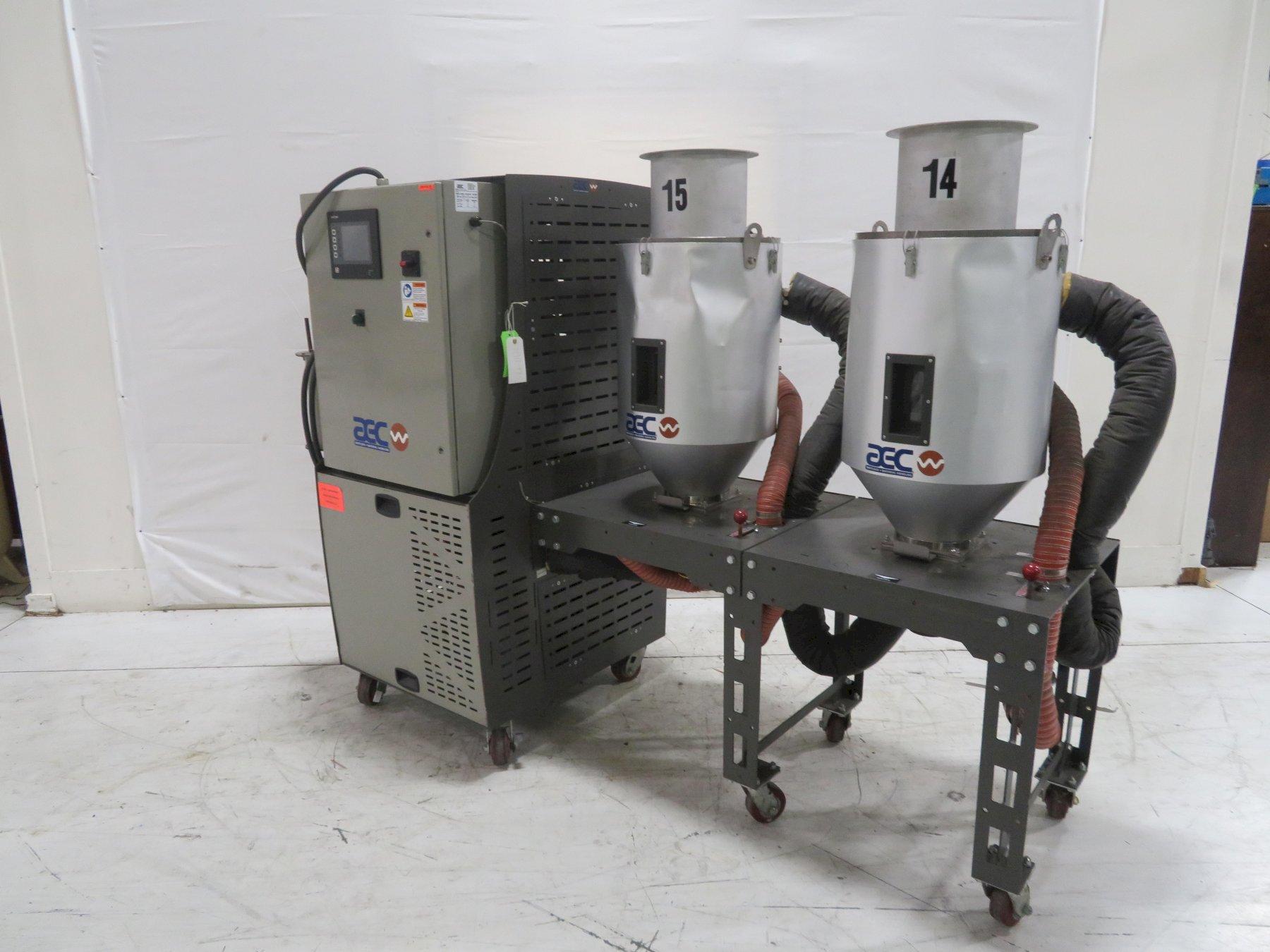 AEC Used MDB85 Material Dryer, Desiccant, Approx. 50 lbs/hr Zag