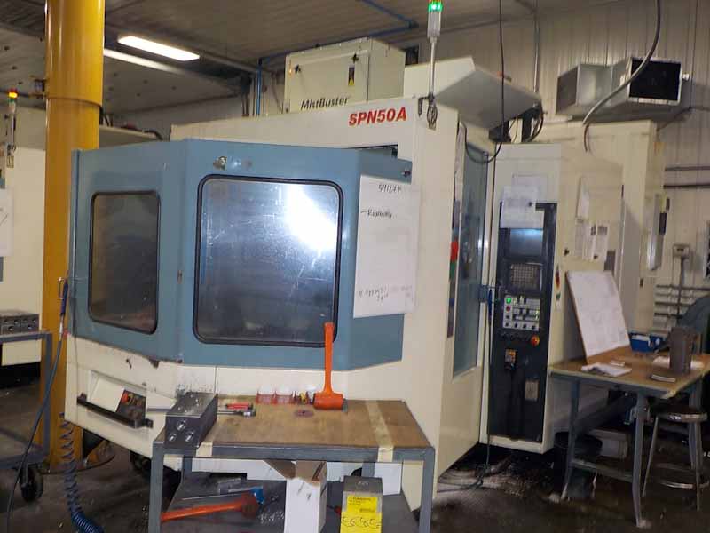 Niigata SPN50A 4-Axis Horizontal Machining Center