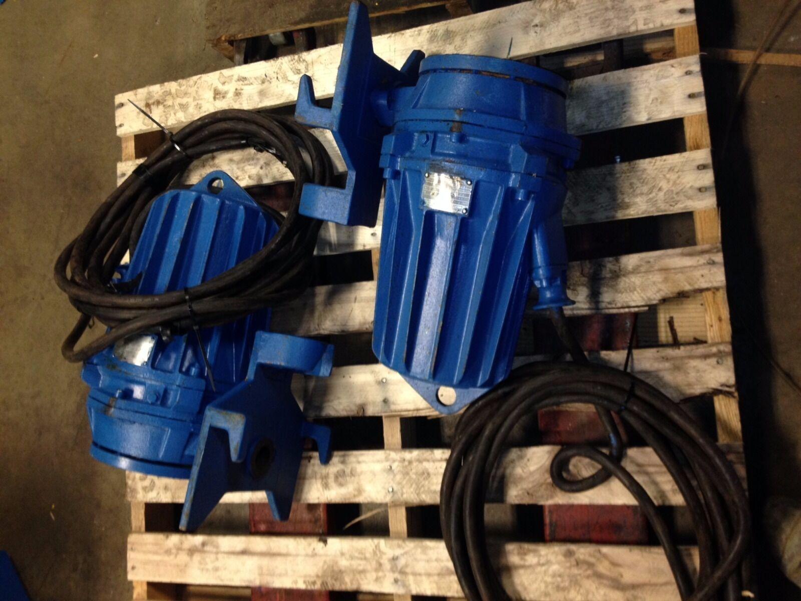 ABS Pump Piranha Submersible Grinder Pump STOCK# 2047