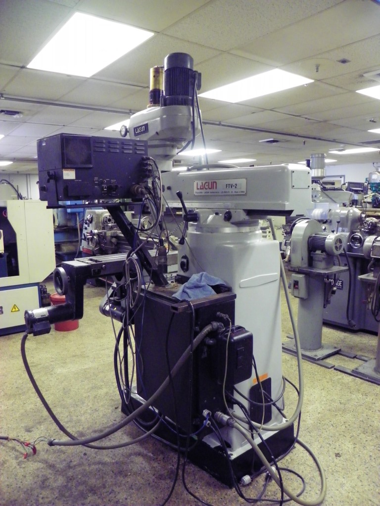 Lagun FTV-2 CNC Vertical Mill with Anilam 3000M 3-Axis CNC Control