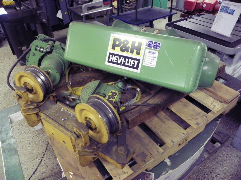 P&H HeviLift 3 Ton Electric Hoist, Cat 5B3321, S/N 613546, AMC