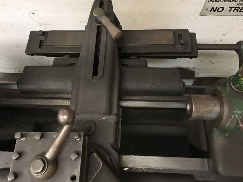 16″ SOUTH BEND Lathe, S/N 139162. New 1940s. AMC