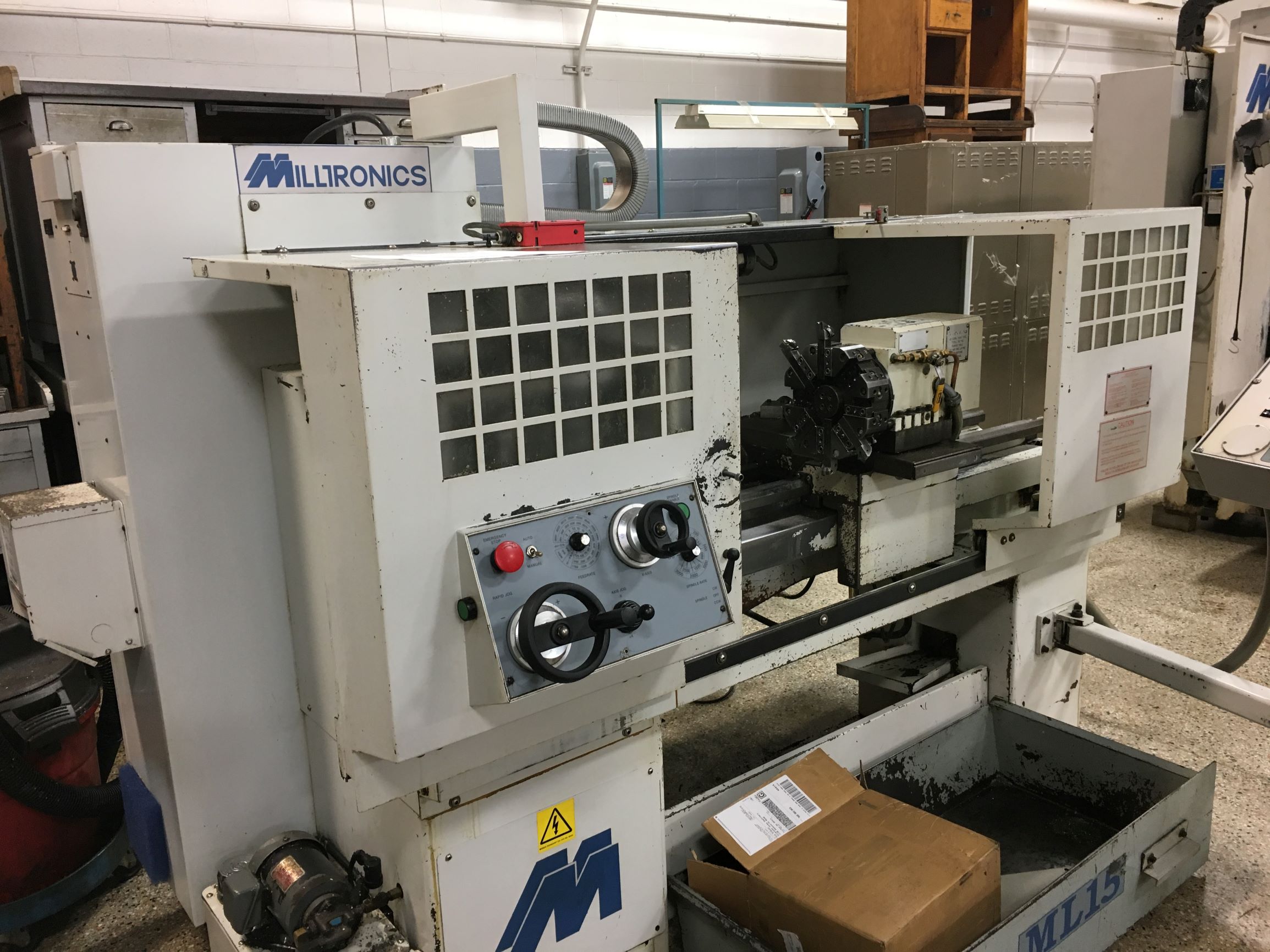 Milltronics ML15 CNC Lathe With Automatic Turret, S/N 6980, New 2001. AMC