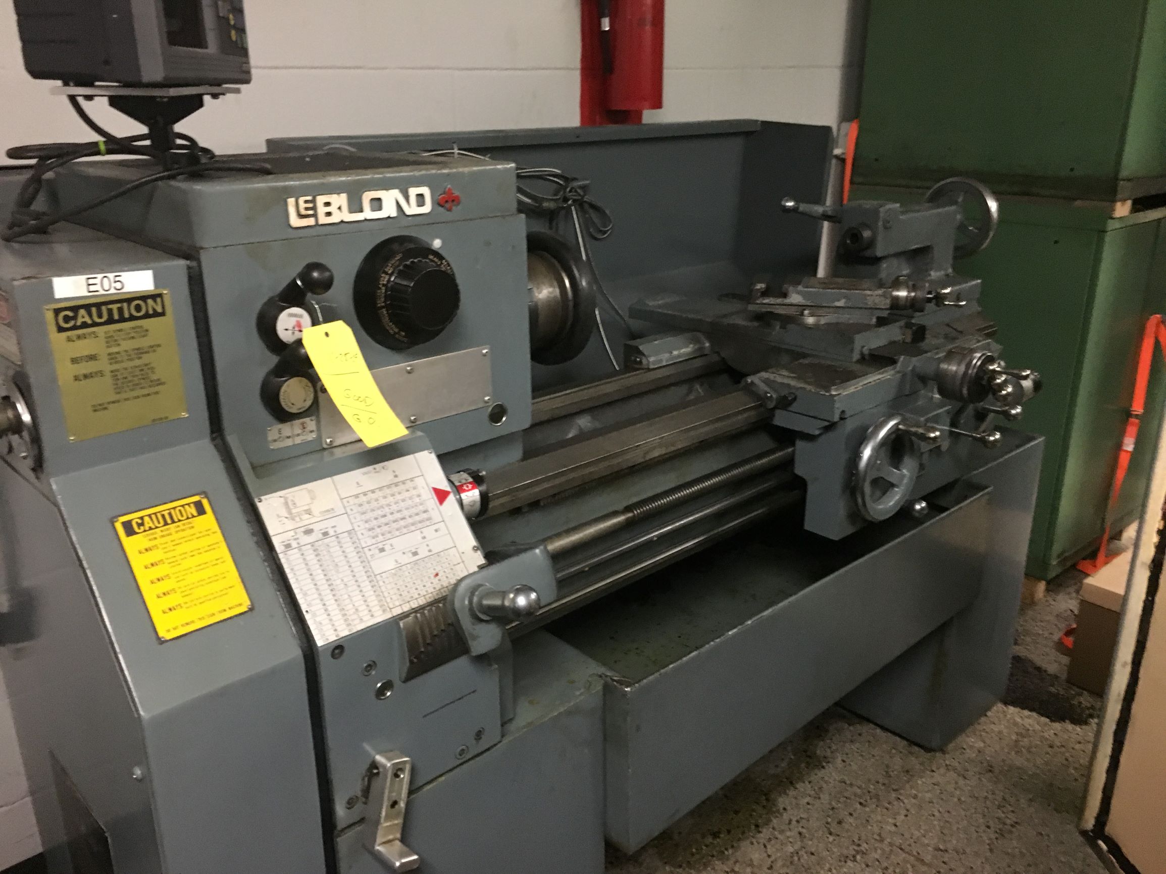 15″ x 30″ LeBlond Regal Servo Shift Engine Lathe, 12C806. AMC