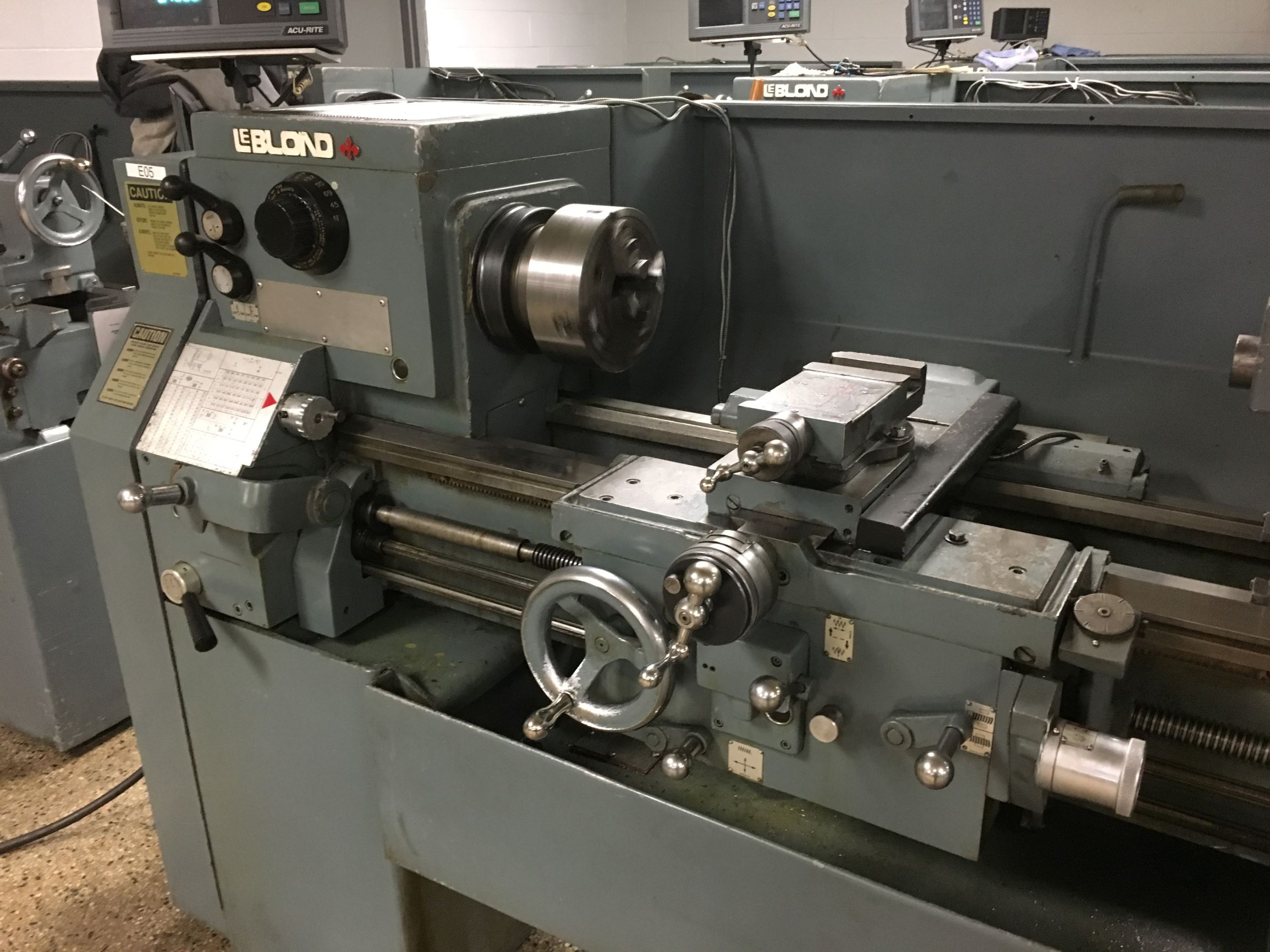 15″ x 30″ LeBlond Regal Servo Shift Engine Lathe, S/N 12C-596/x3659. | AMC