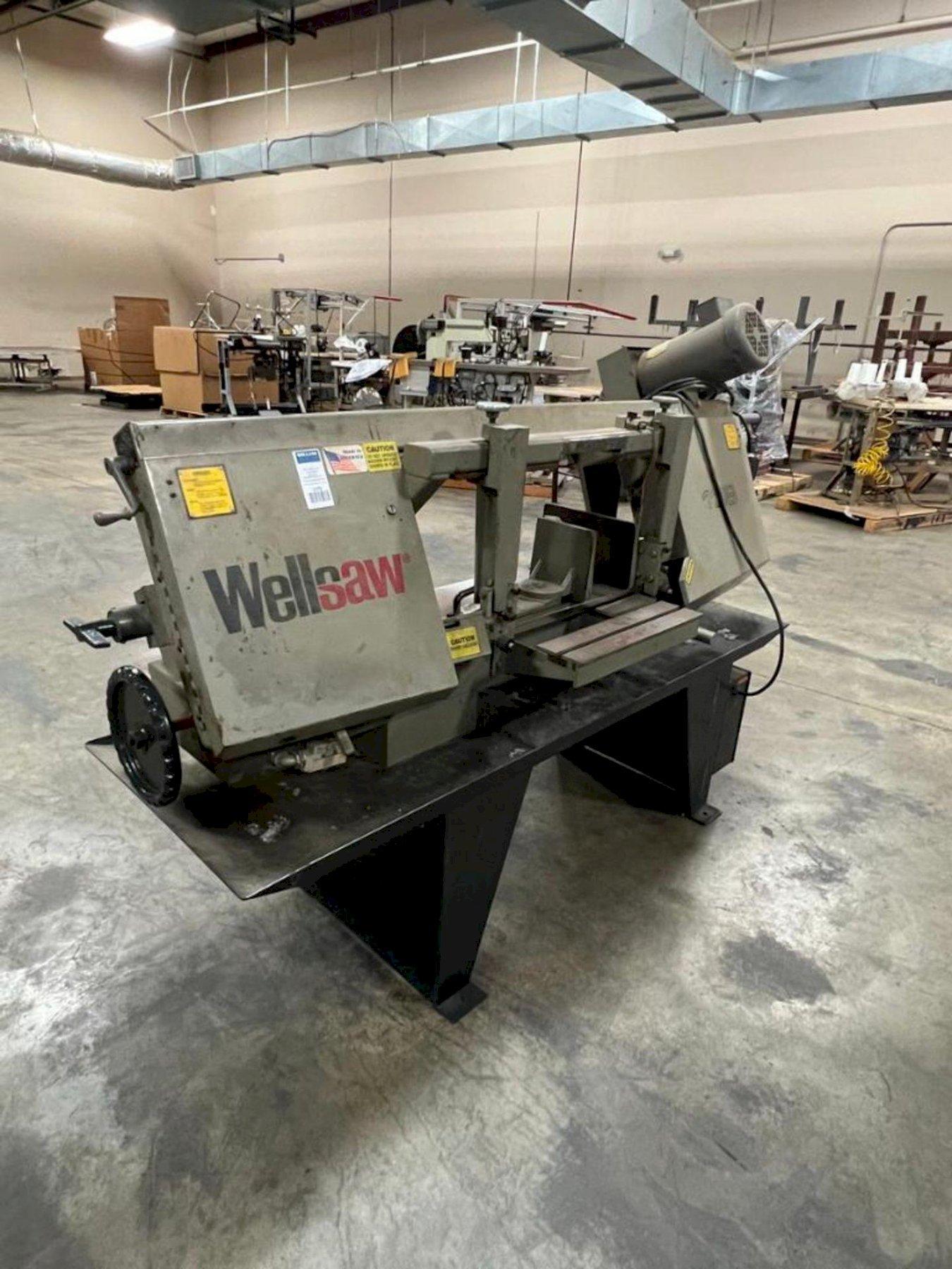 WELLSAW 1316S Saws, Band, Horizontal Machine Hub