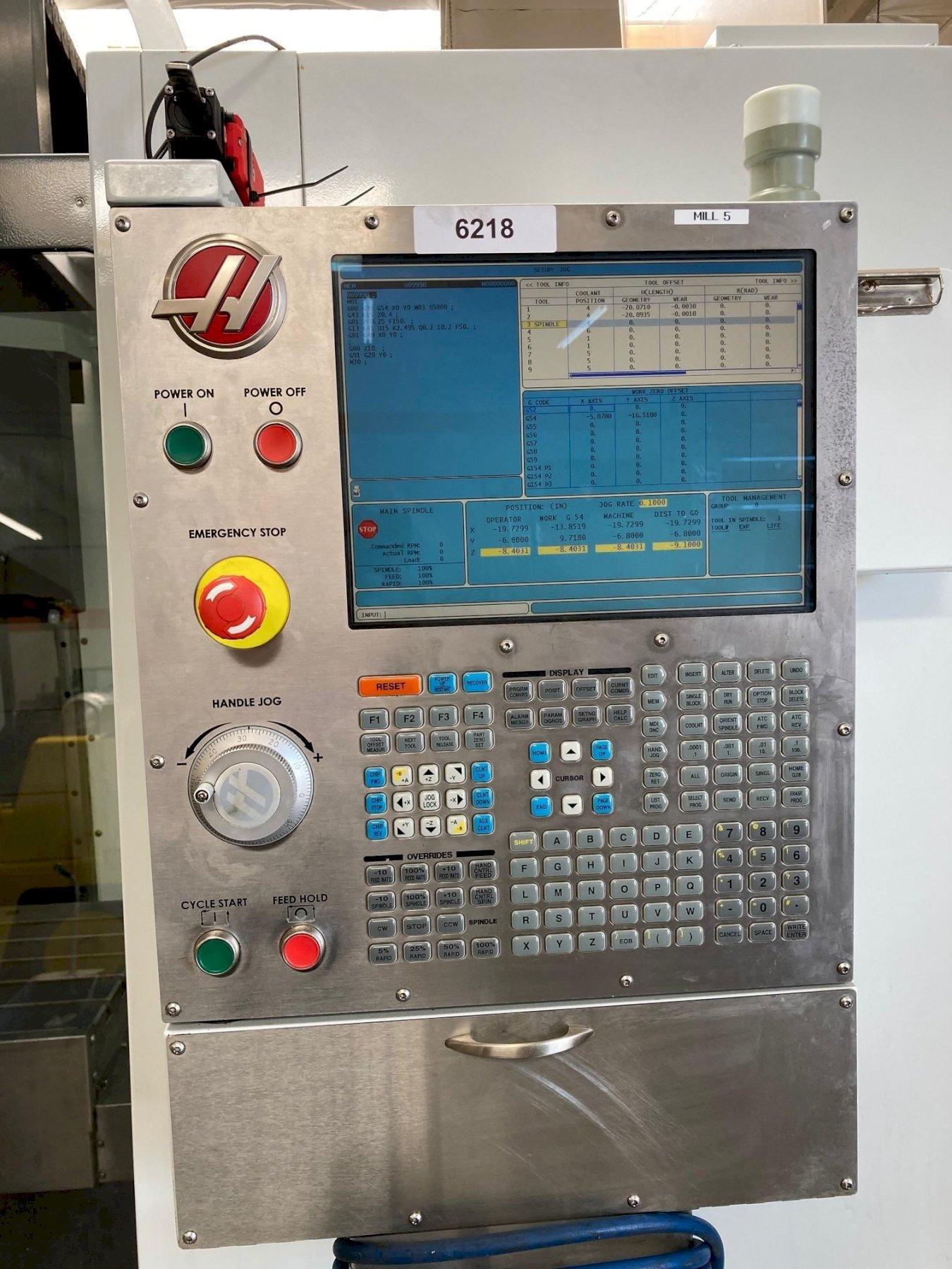 Haas VF3 VMC 2012 with Haas CNC Control, 24Side Mount Tool Changer