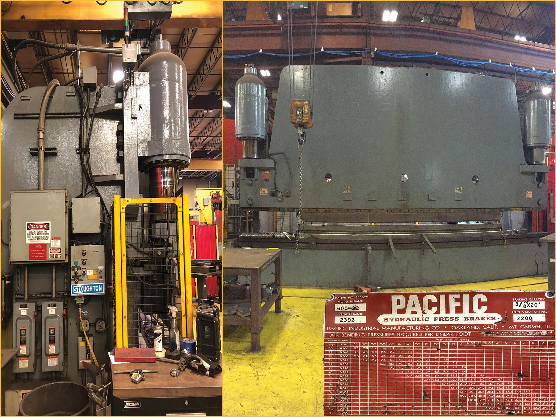 PACIFIC K60022 Brakes, Hydraulic Machine Hub