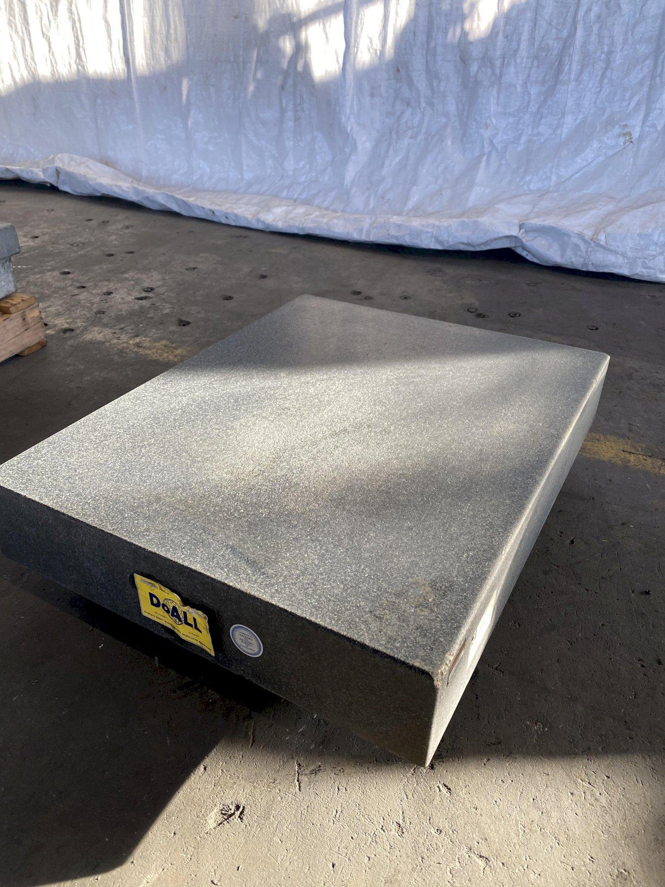24″ x 48″ x 3″ Black Granite Surface Plate w/ Stand G2000 Inc.