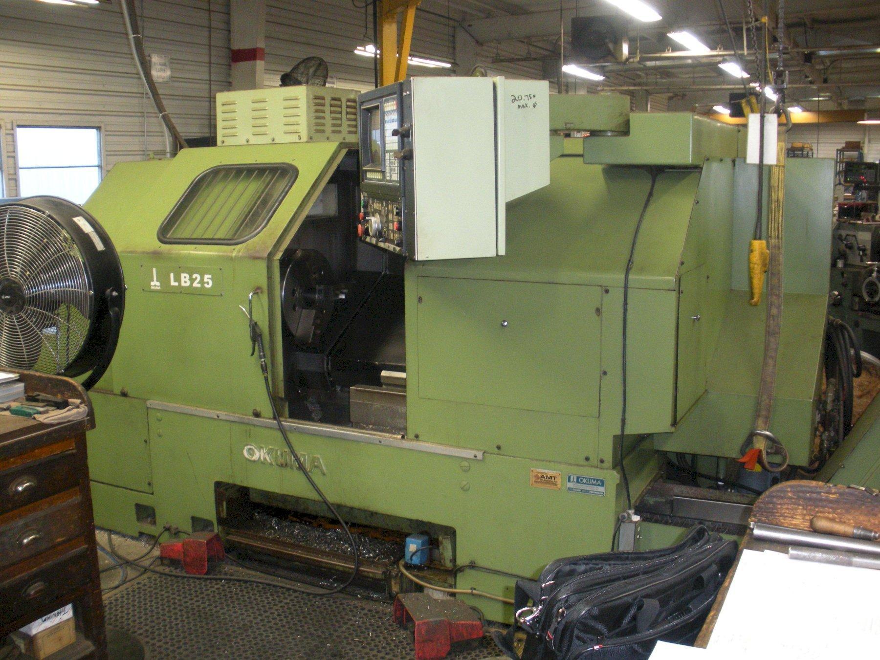 Okuma LB25 CNC Turning Center, S/N 0703 9675, New Approx 1996.