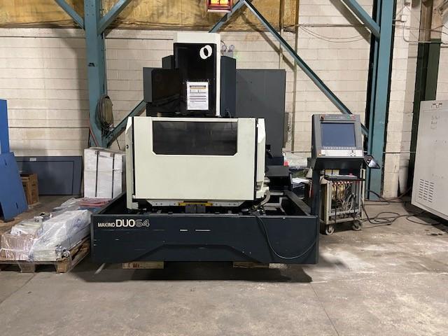 Makino DUO64 CNC Wire EDM, MGW-S6 Control, 25.5
