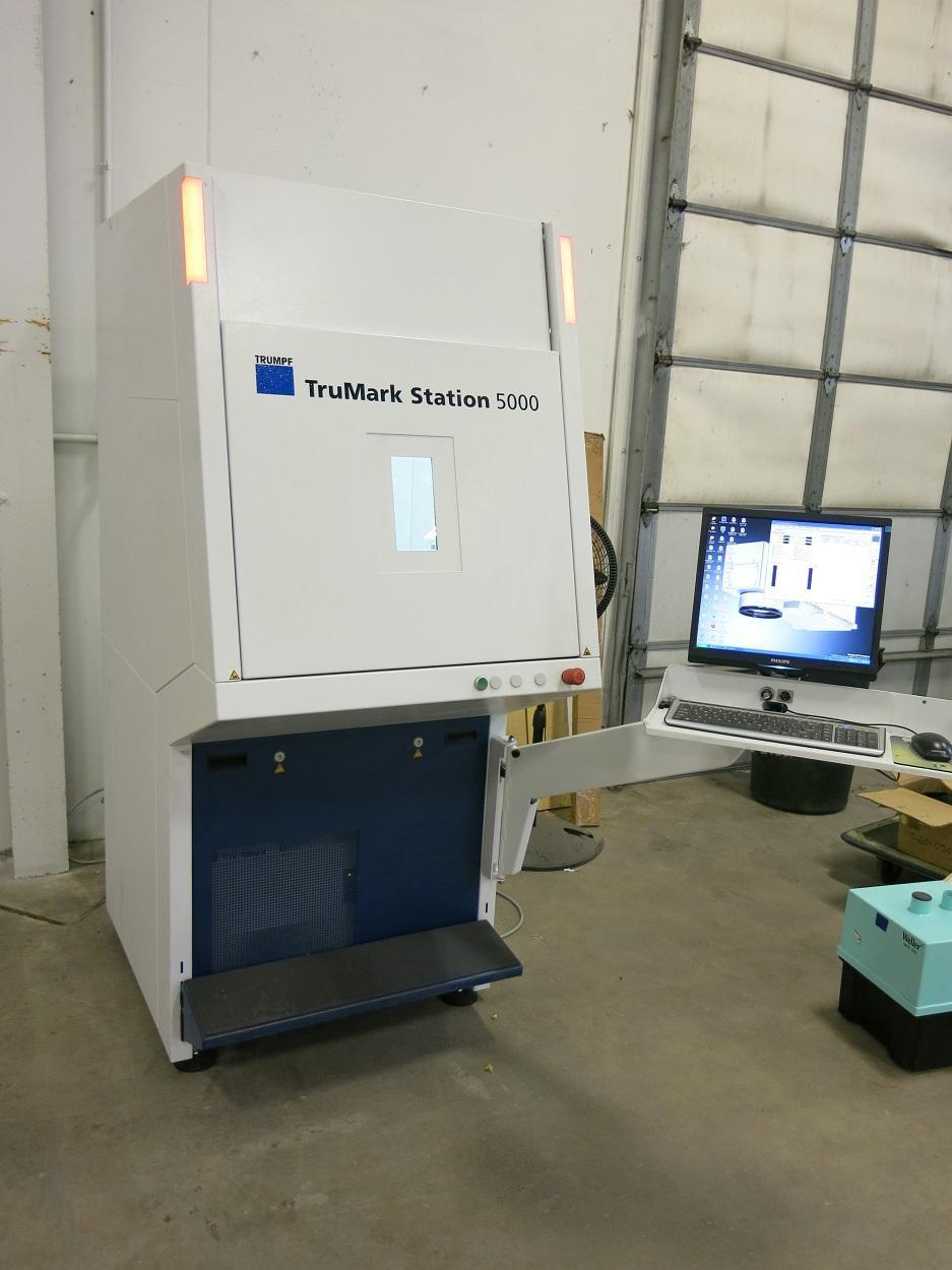 Trumpf TruMark Station 5000 Laser Engraving Machine, New 2010 Machine