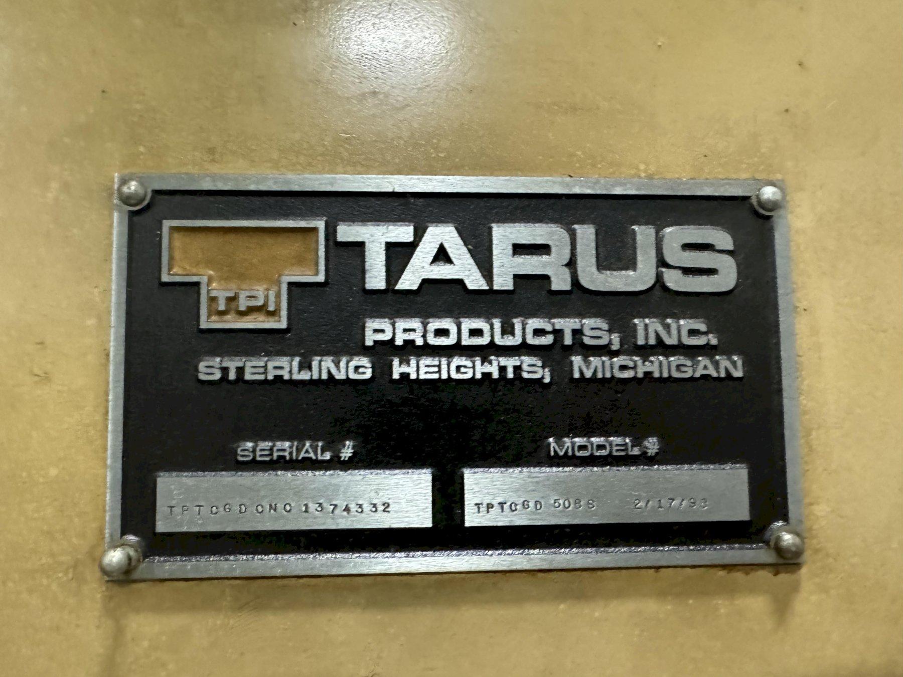 60″ X 96″ TARUS MODEL #MBX 92 G CNC GUN DRILL: STOCK #22414