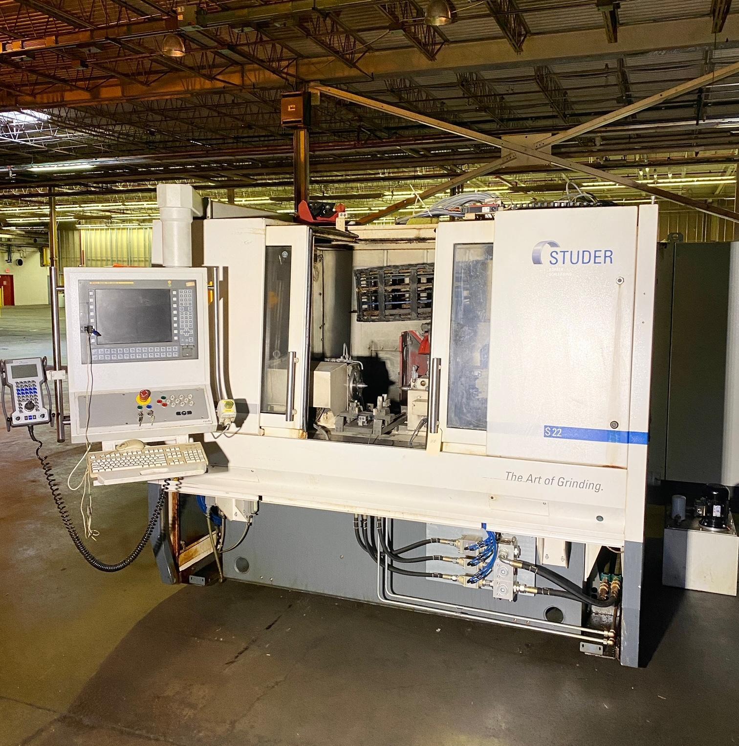 Studer S22 CNC Cylindrical Grinder Buy and Sell Surplus CNC