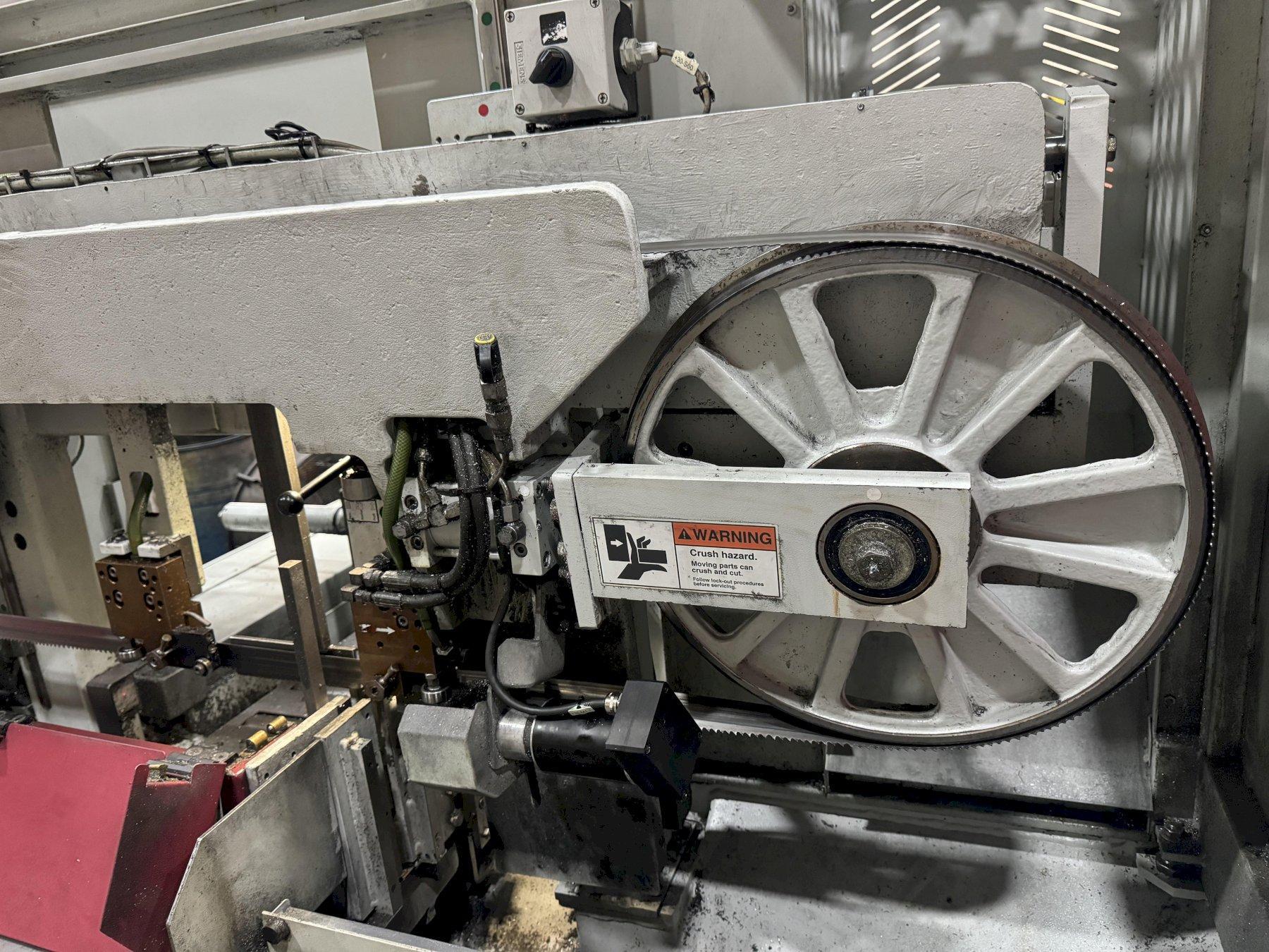 USED BEHRINGER 11.8" X 10.2" DUAL POST AUTOMATIC BANDSAW MODEL HBE 261A, Stock# 11109, Year: 2021