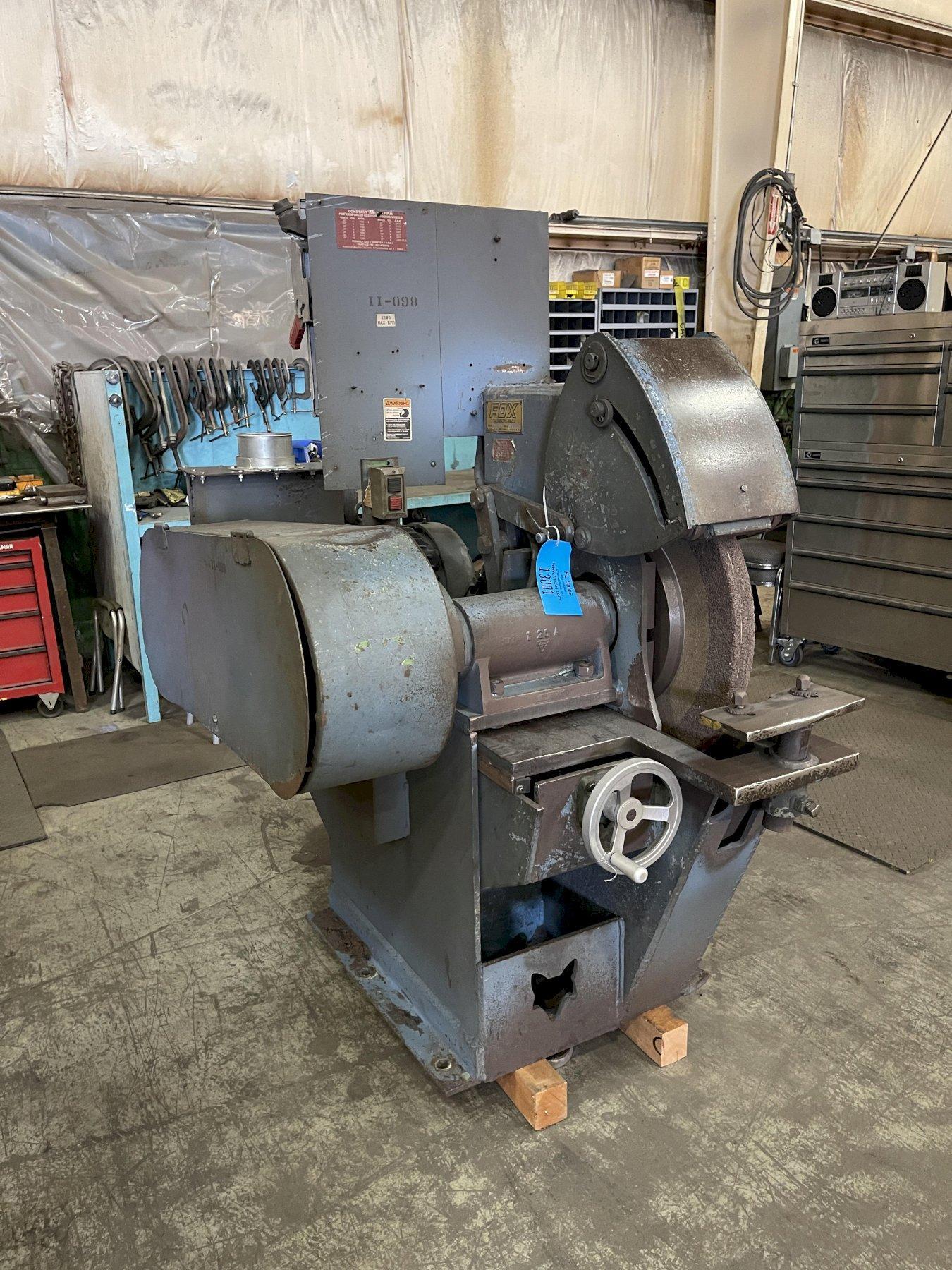 FOX VULCAN g60s2 Grinders, Snagging Machine Hub