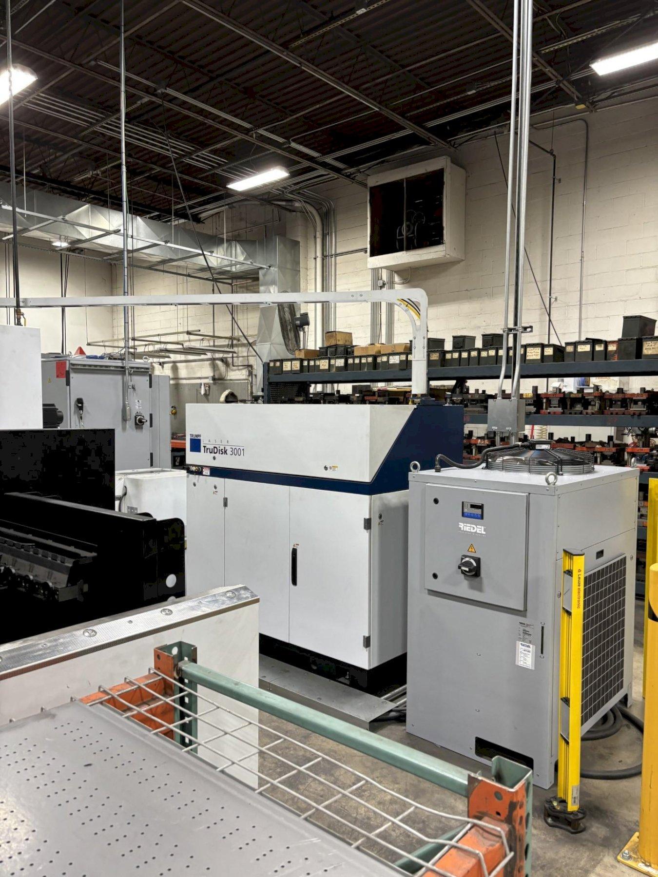 2017 Trumpf TruMatic 1000 Punch/Laser Combo, 3000 Watt Fiber Laser