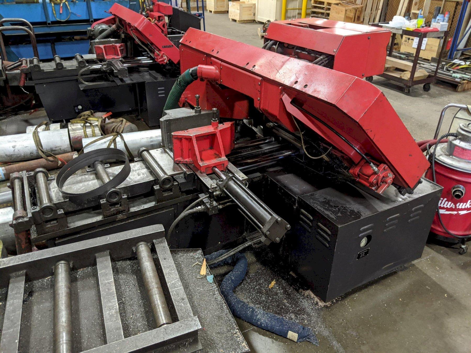 13″ X 13″ AMADA HFA330 HORIZONTAL BAND SAW Blumberg Machinery Co.