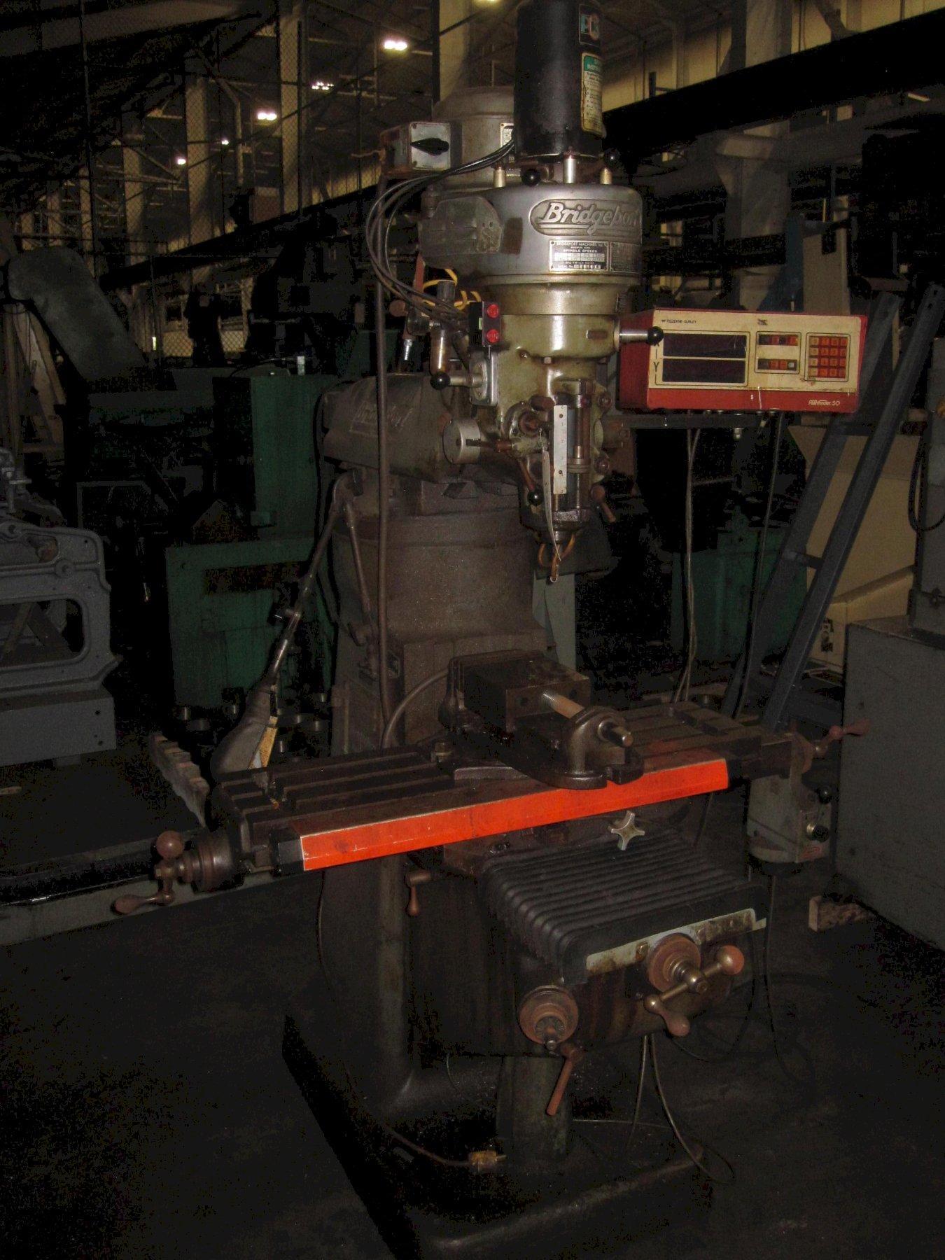 Bridgeport Vertical Milling Machine Hariton Machinery Company, Inc.