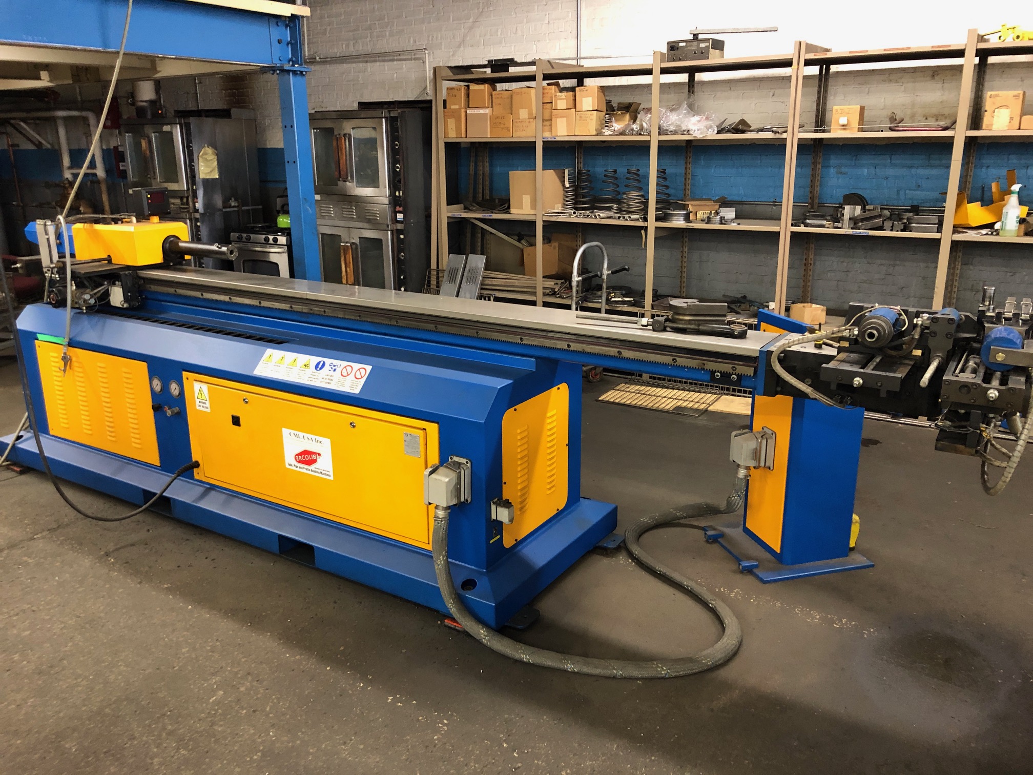 ERCOLINA EB45 CNC TUBE BENDER NEW2006 Blumberg Machinery Co.