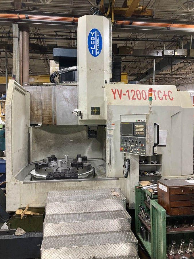 You Ji 1200ATC+C CNC Vertical Lathe