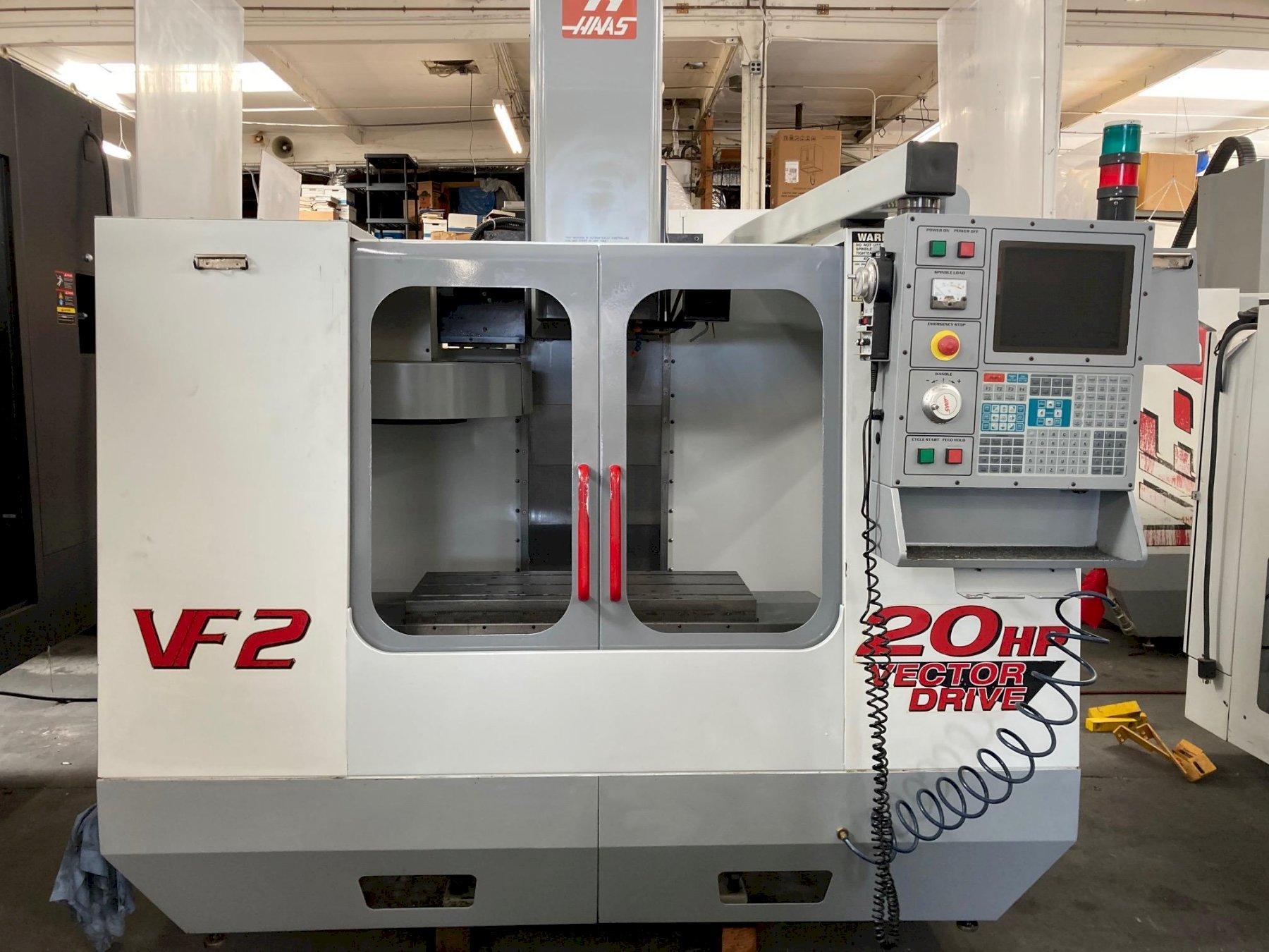 Haas VF2 VMC 2000 with Haas CNC Control, Programmable Coolant Nozzle