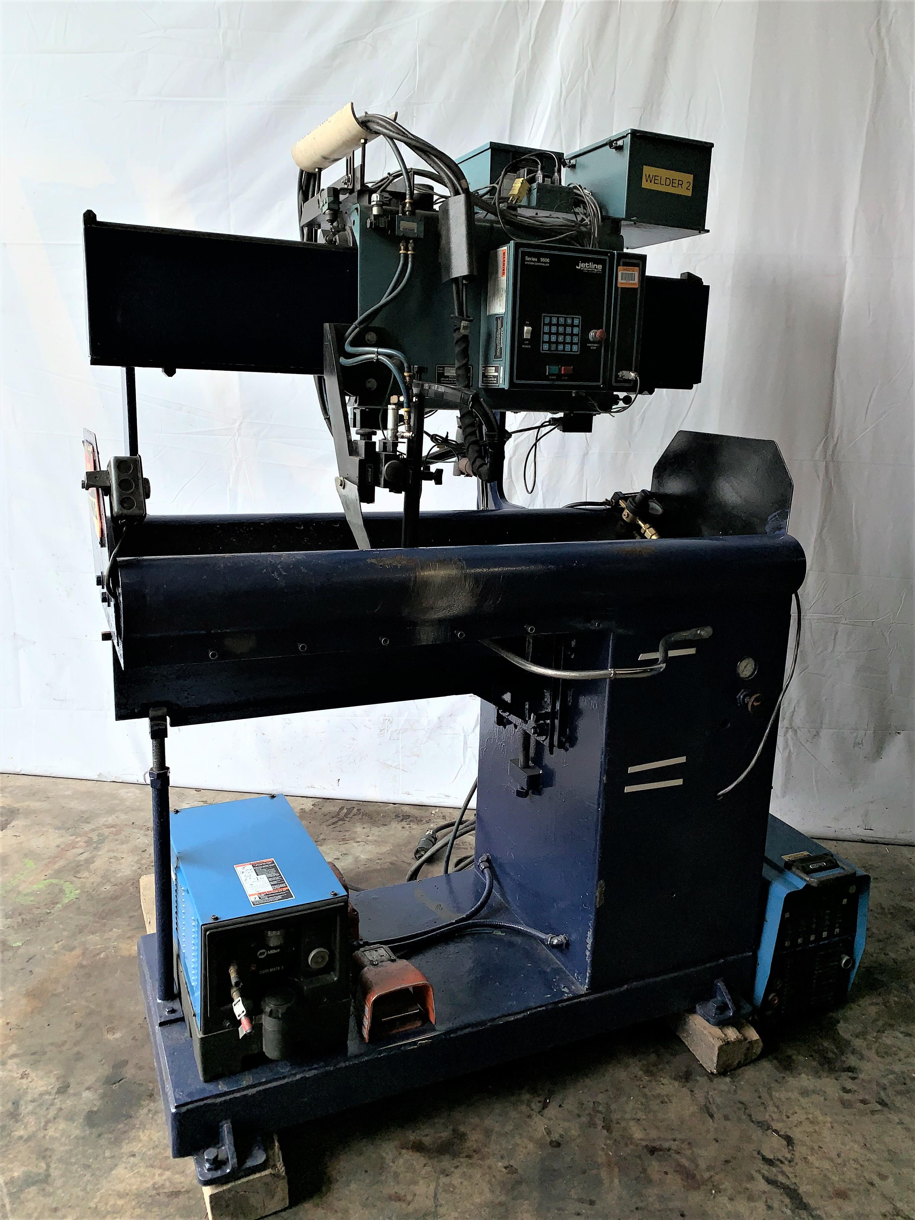 Jetline MODEL SWC3B9500 Seam Welding System WITH MILLER WELDER STOCK 11041