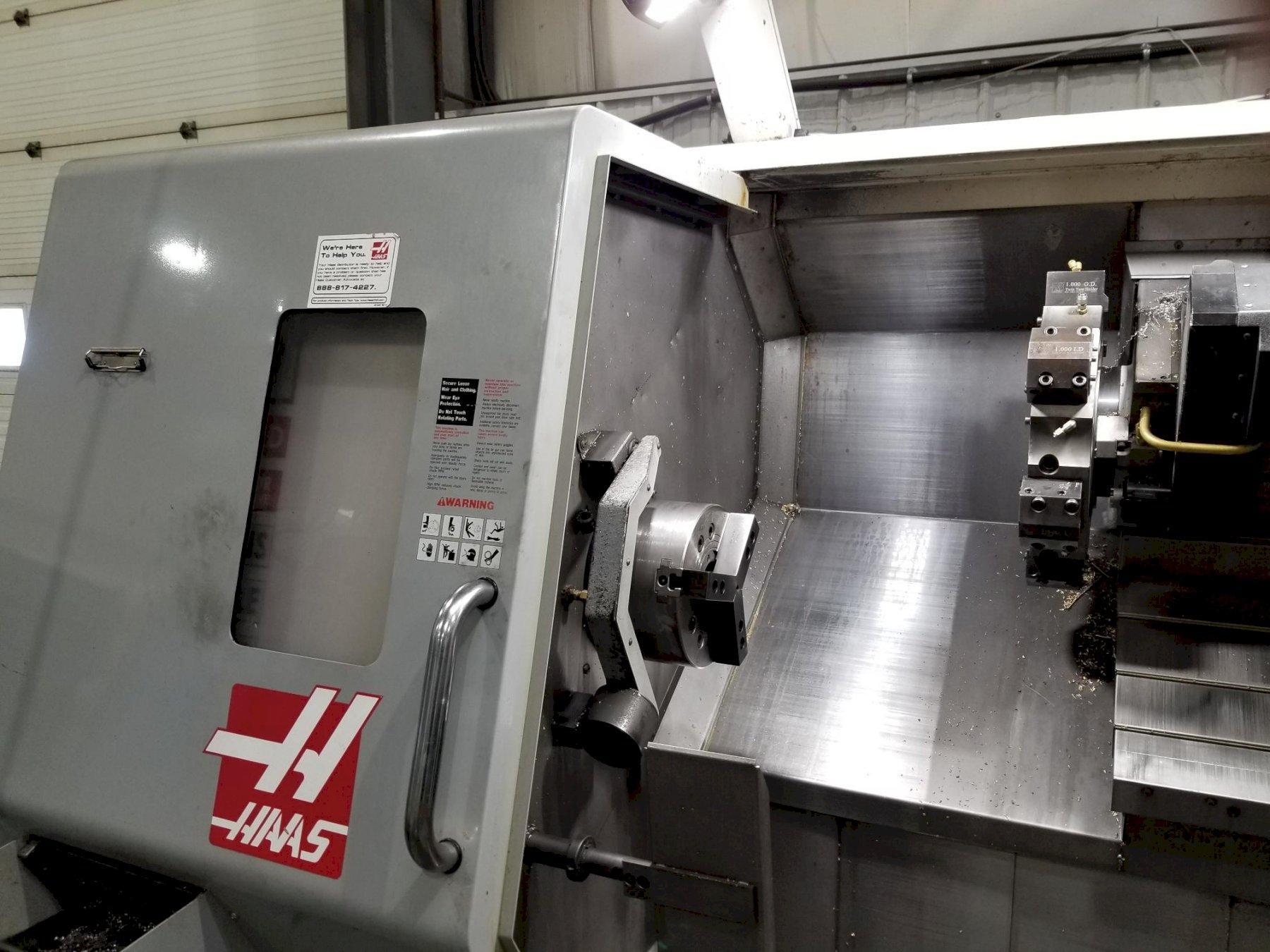 Haas TL-25 CNC Lathe, Subspindle, Live Tooling, 10