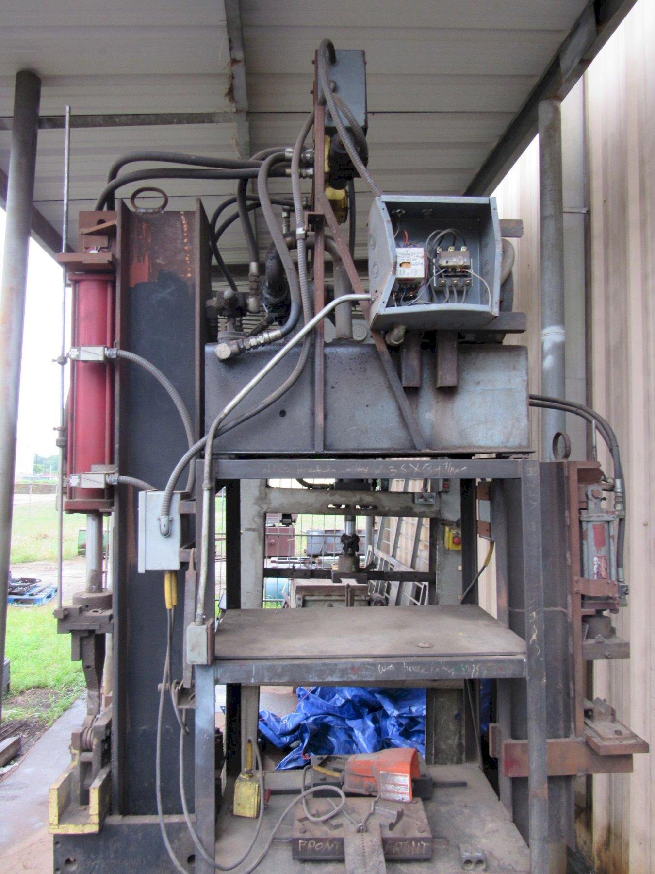 USED, HYDRAULIC FORMING PRESS Harris Machine Tools