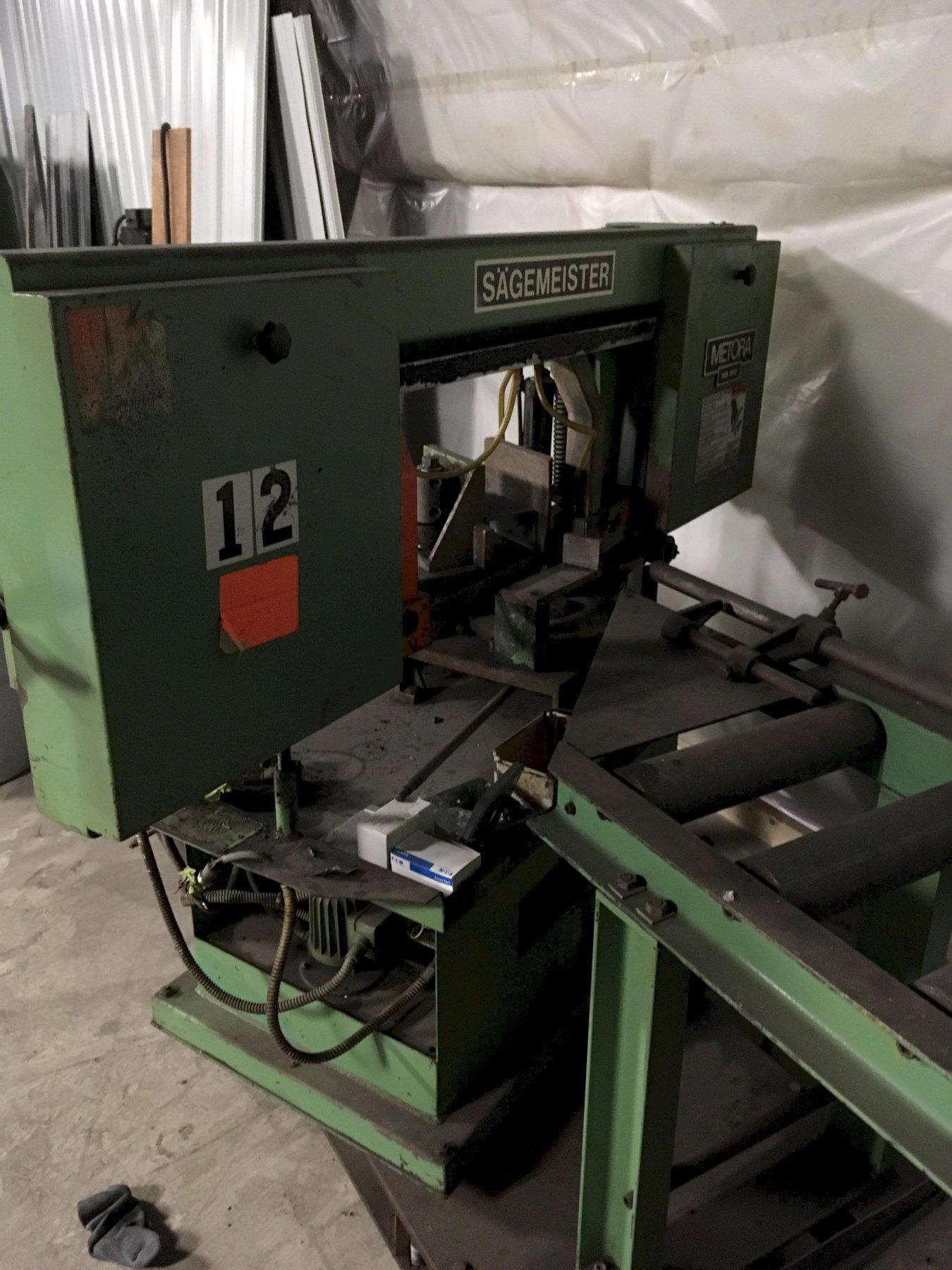 12″ x 12″ Sagemeister Metora Swivel Head Horizontal Band Saw G2000 Inc.