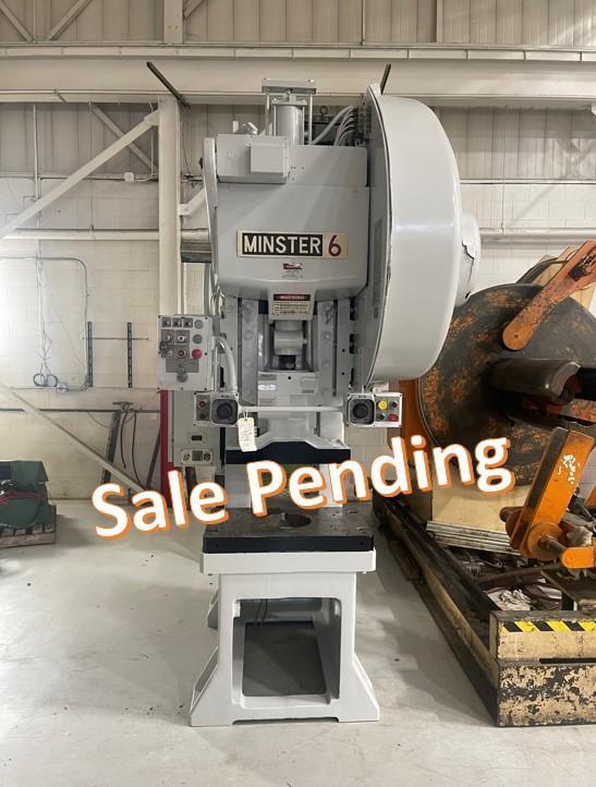 MINSTER 6SS OBS Flywheel Presses, CFrame Machine Hub