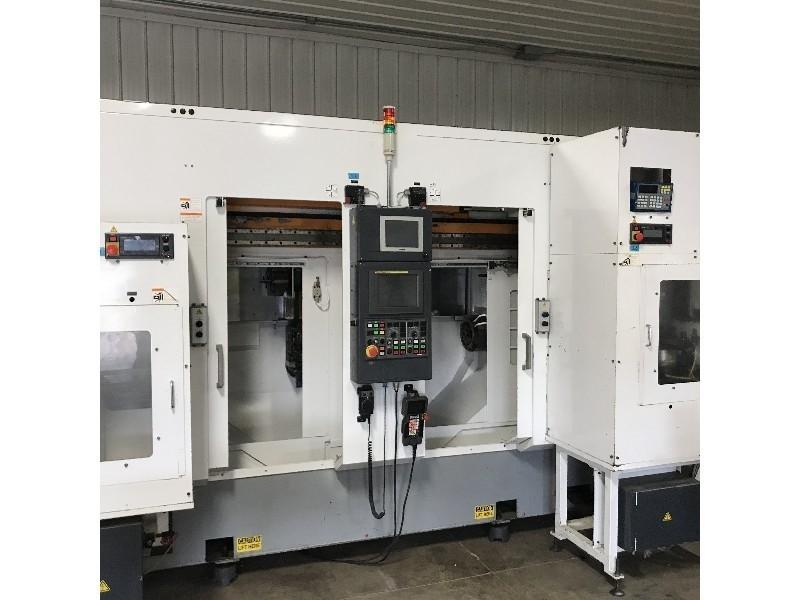 Fuji Model ANW41t CNC Twin Spindle Automated Lathe New 2011 Machine Tool Supply Orca Machine