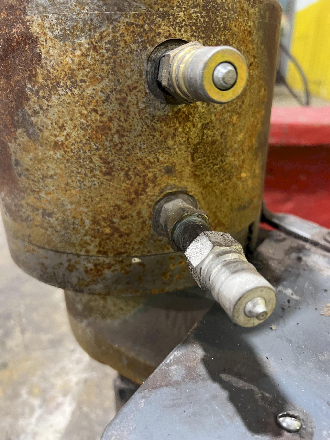 100 TON WHITNEY HYDRAULIC FLANGE & WEB PUNCH, MODEL 805-498: STOCK #17915