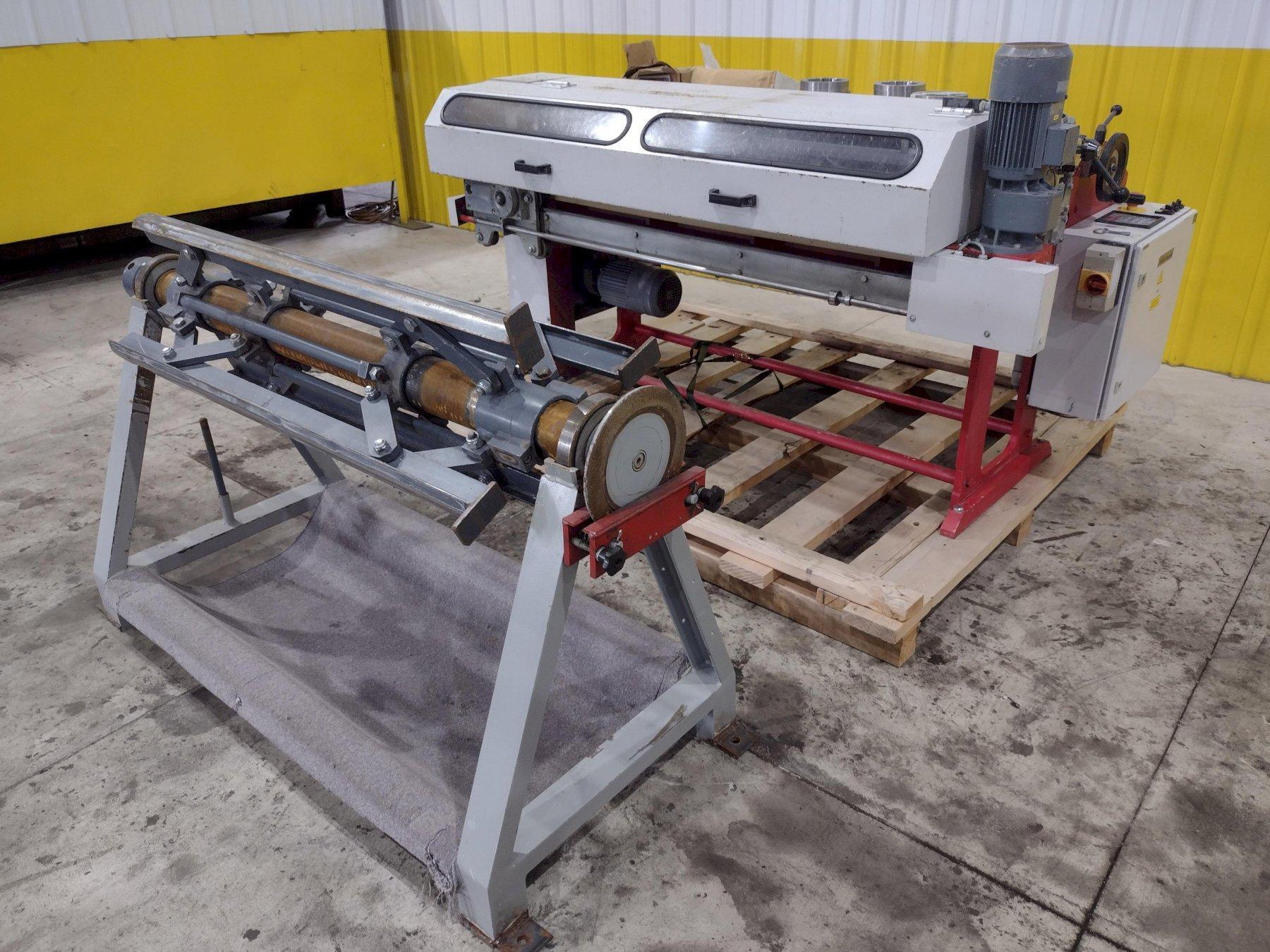 54″ X 18 GAUGE SCHLEBACH MODEL #MSS-1250 SLASHER (SLITTING & CROSS ...