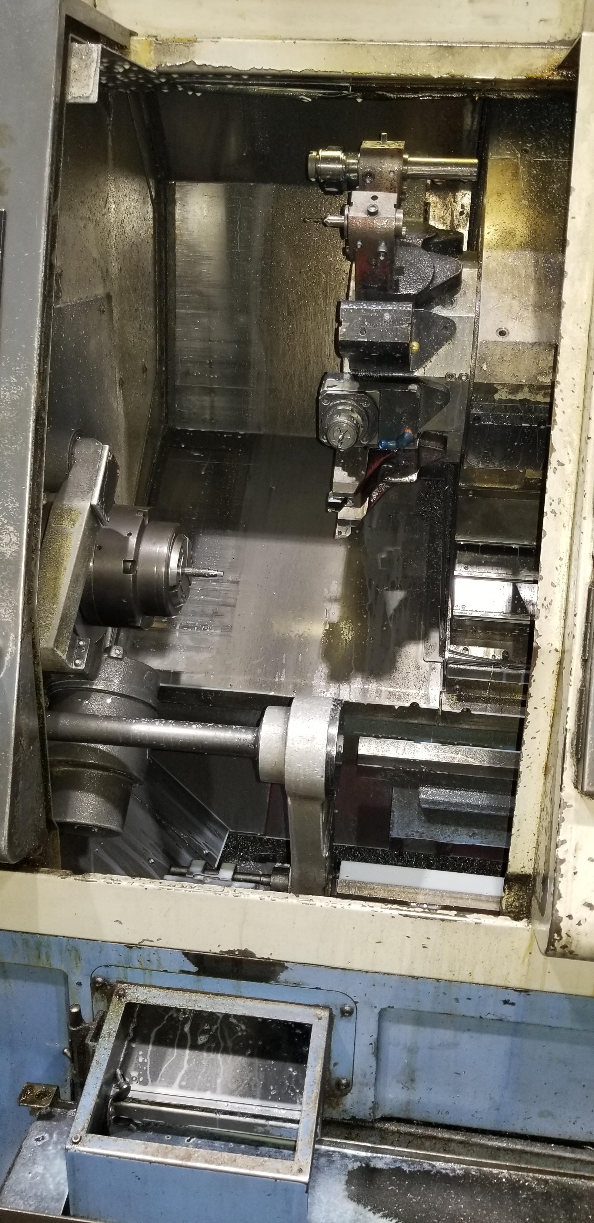 MAZAK SUPER QUICK TURN 100MY CNC Lathe, 6″ Chuck, 2″ Bar Capacity