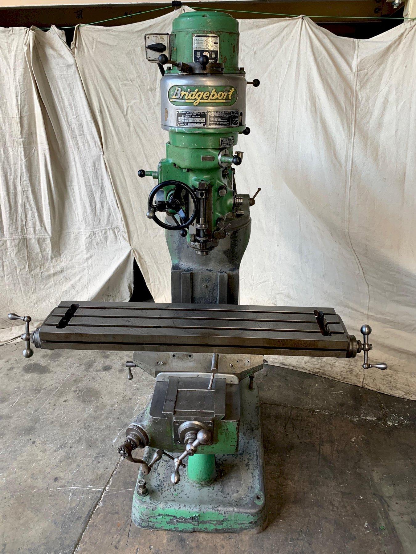 Bridgeport J Head Milling Machine FH Machinery Inc.