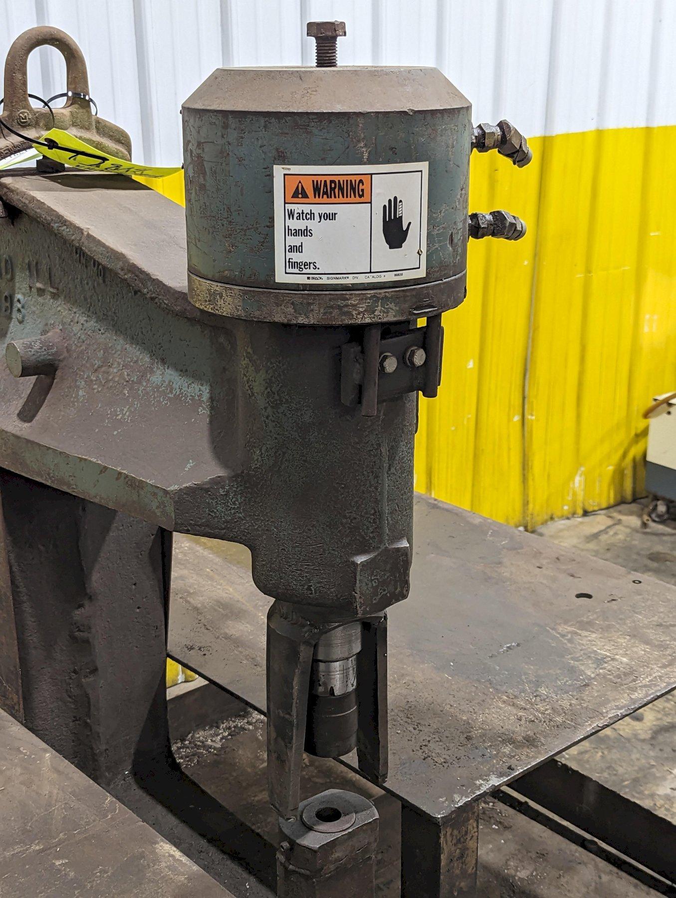 (3) WHITNEY / ROCKFORD FLANGE & HYDRAULIC PORTABLE PUNCHES WITH