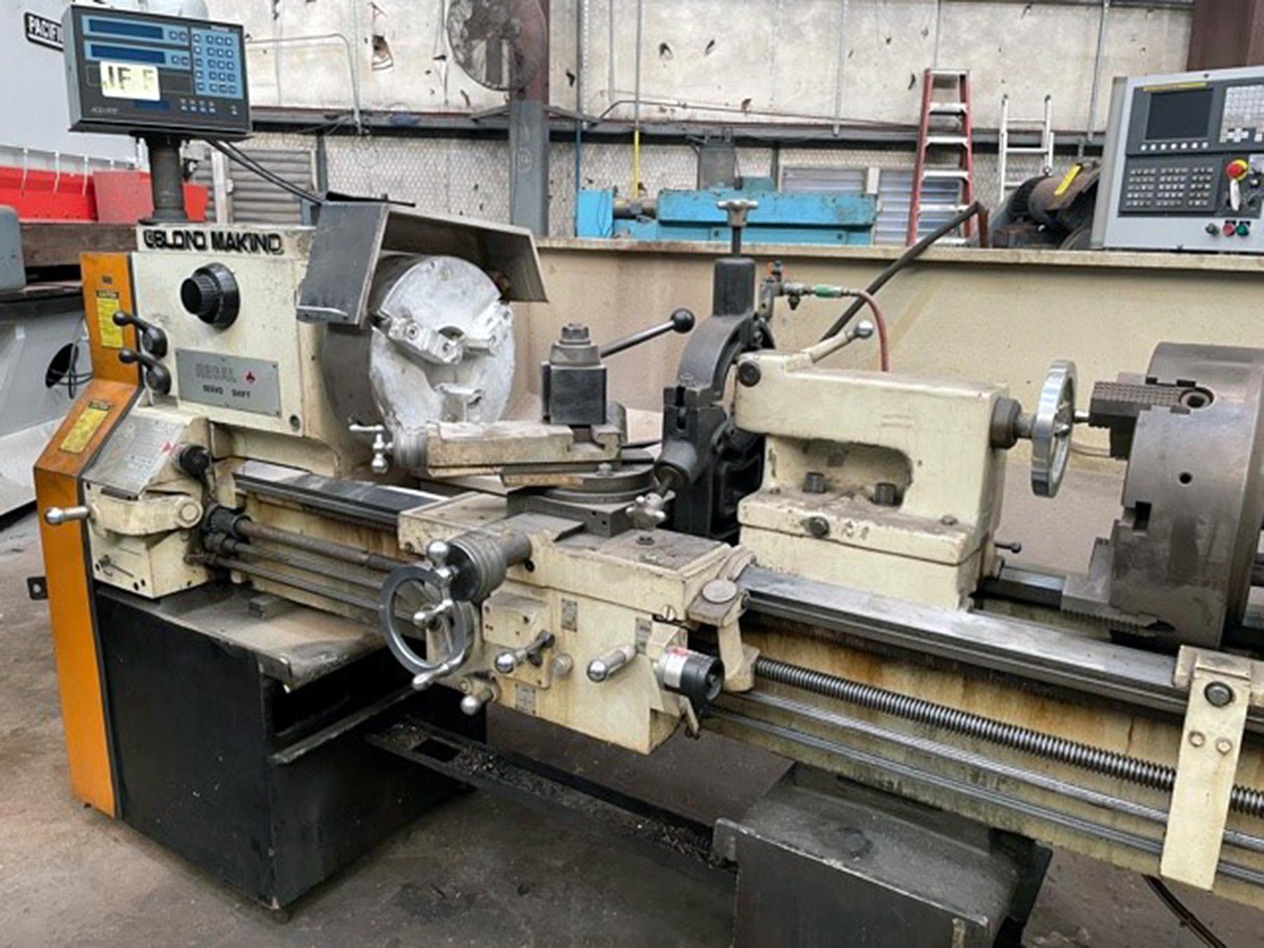 USED, LEBLOND MAKINO ENGINE LATHE Harris Machine Tools