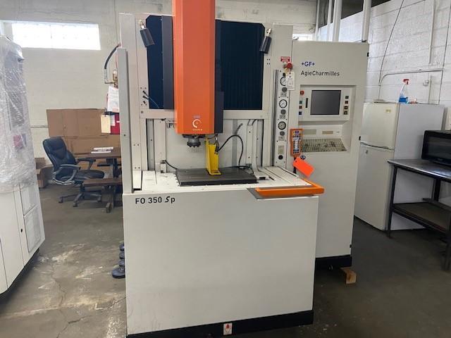 Charmilles RF350SP CNC Sinker EDM, Adaptive Control, C-Axis, 14