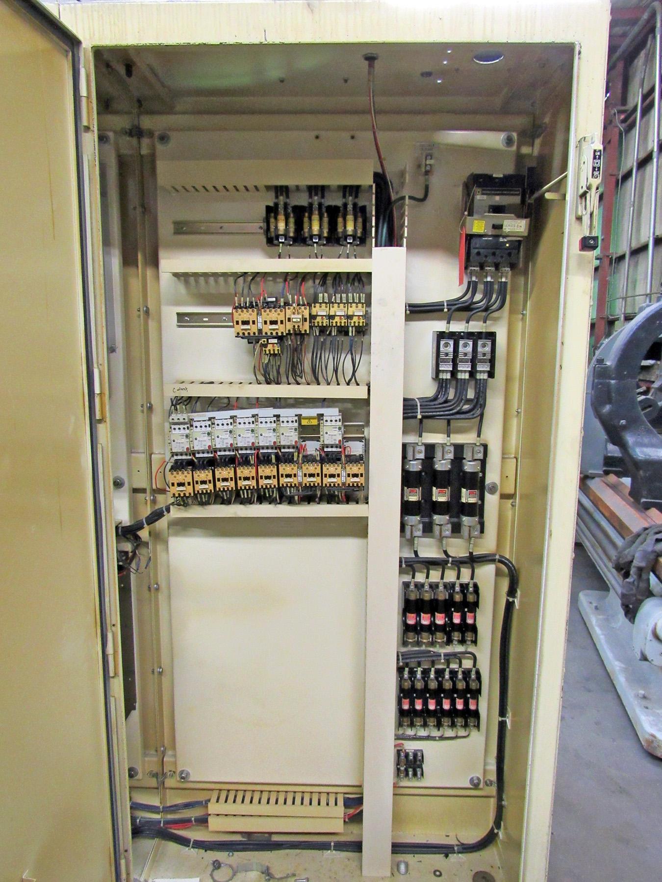 USED, ELECTRICAL AND CONTROL CONSOLE FROM GIDDINGS & LEWIS VTC