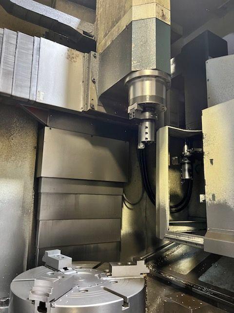 YOU JI MODEL YV-600ATC+C CNC VERTICAL BORING MILL WITH LIVE TOOLING