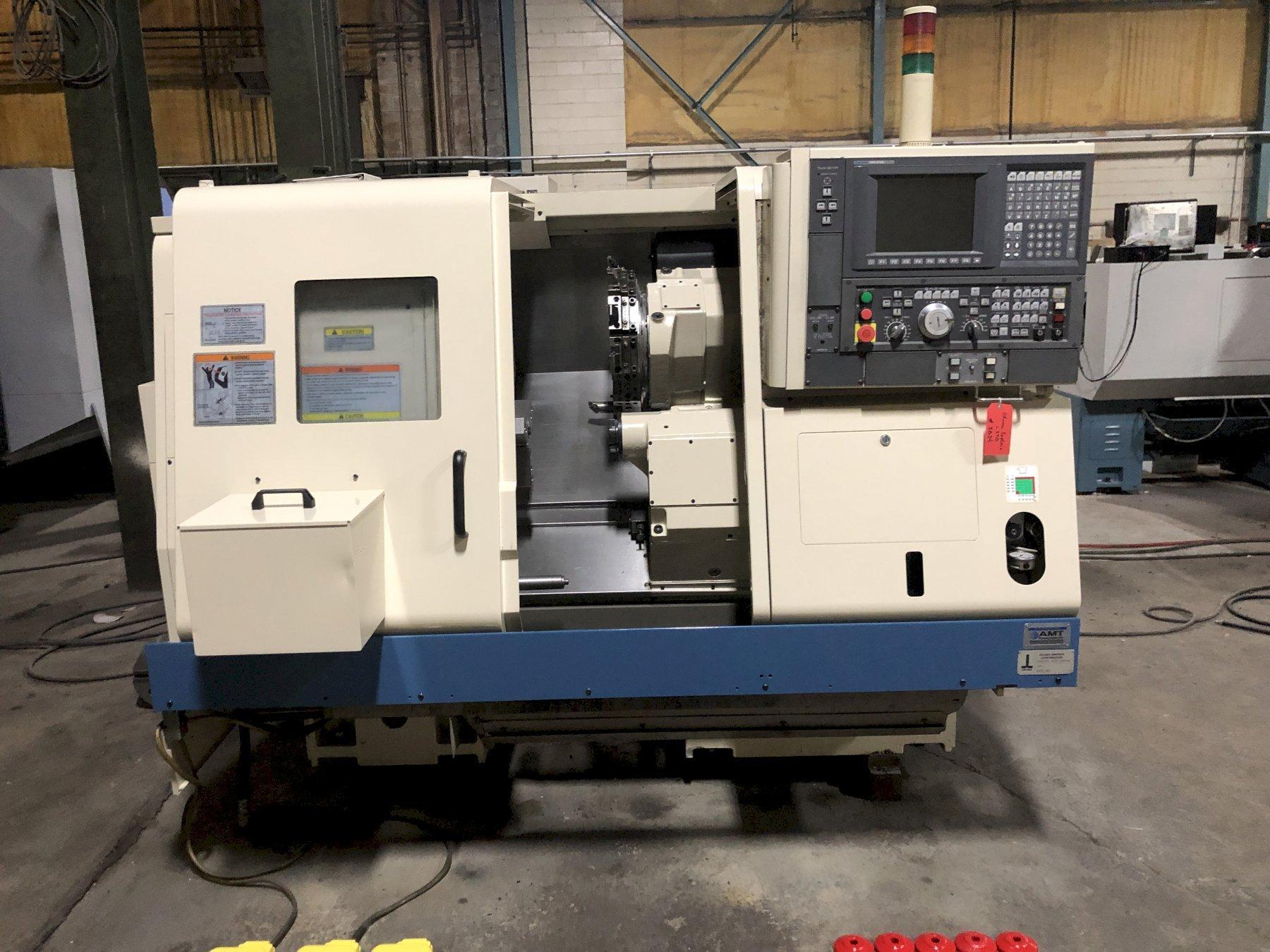 Okuma Captain L370BB CNC Lathe, OSP E100 Control, 10