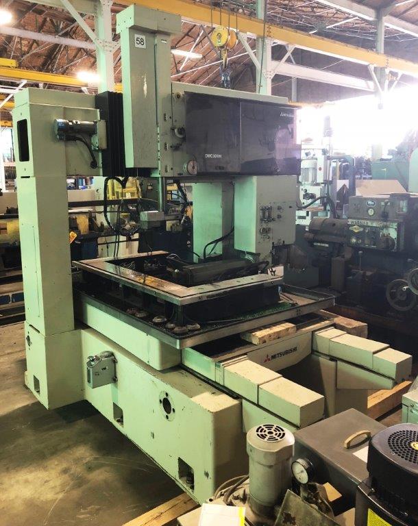 MITSUBISHI DWC300H EDM, Wire, CNC Machine Hub