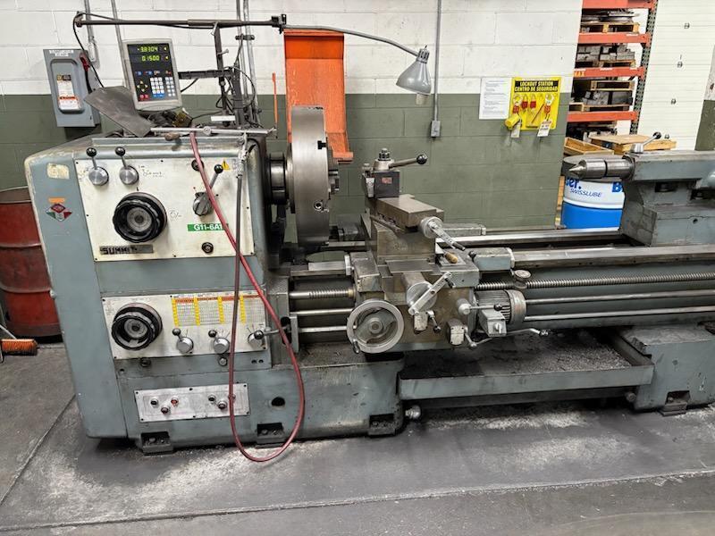 32 X 160 Summit Gap Bed Engine Lathe Stock 22662