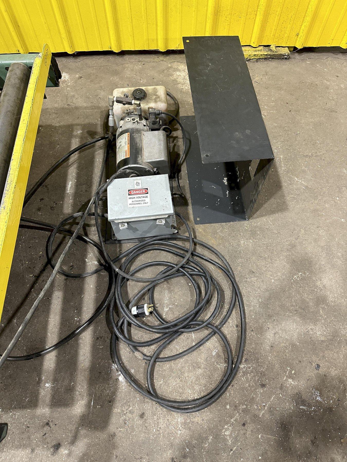 54″ X 43.5″ 4000 LB ECONO LIFT HYDRAULIC ROLLER LIFT TABLE: STOCK #20950