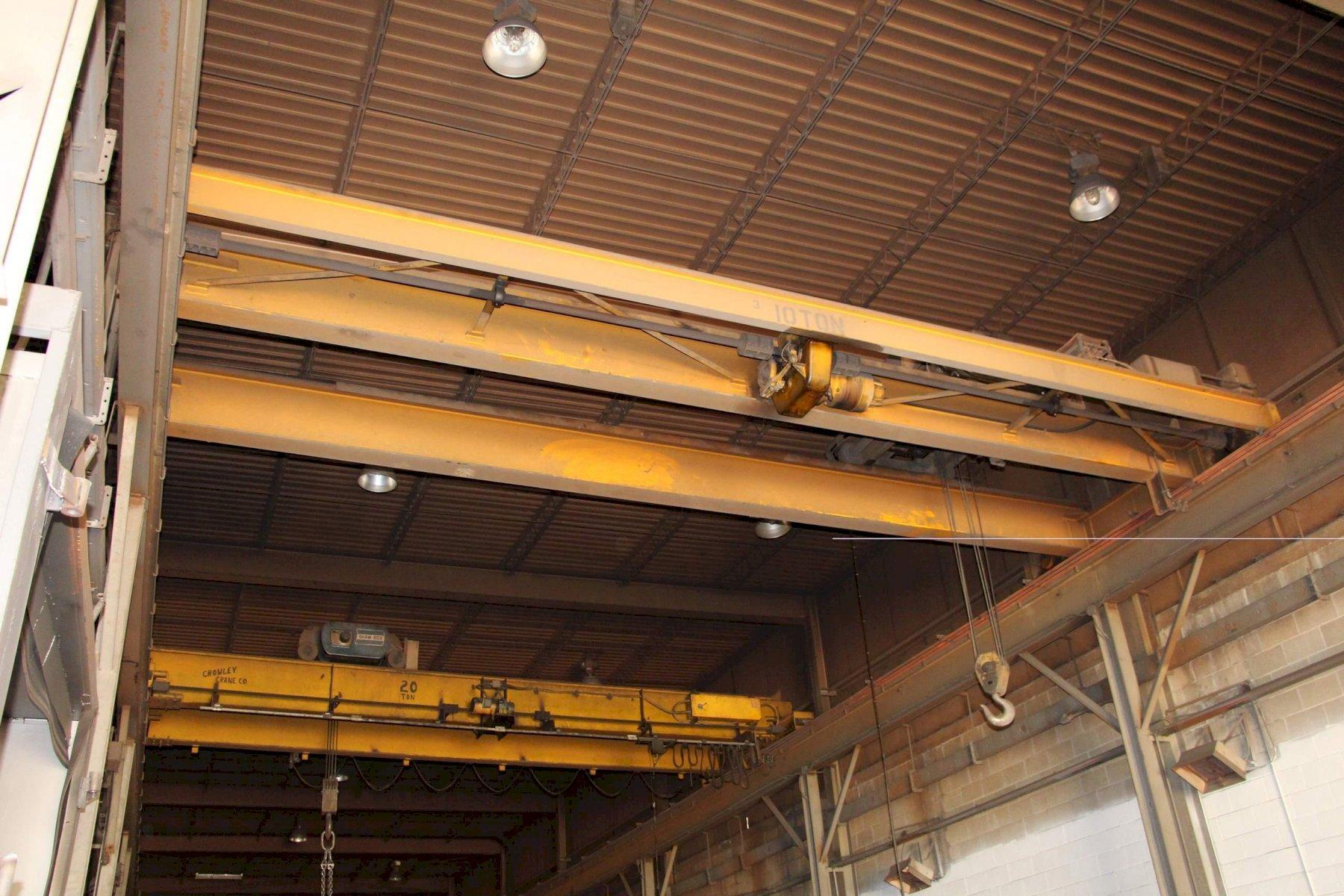 SHAW BOX 3 TON X 57' Cranes, Bridge & Overhead Machine Hub