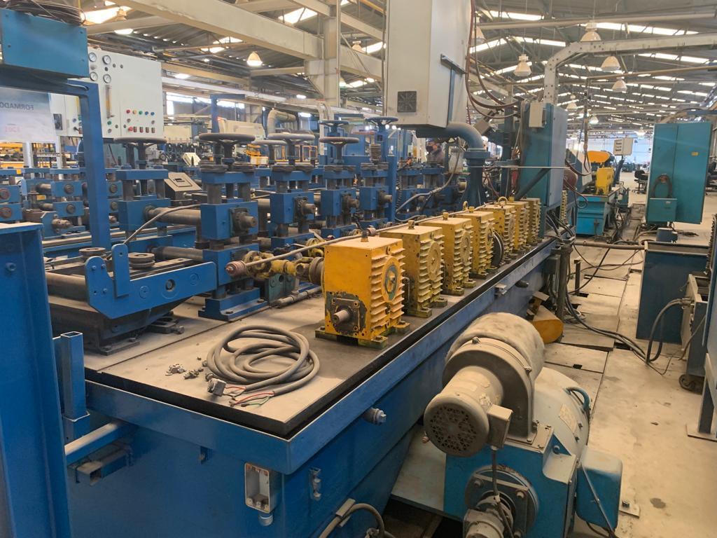 2.5” x 10 Gauge Keller Stainless Steel Tube Mill Line (Installed) Galaxie Corporation