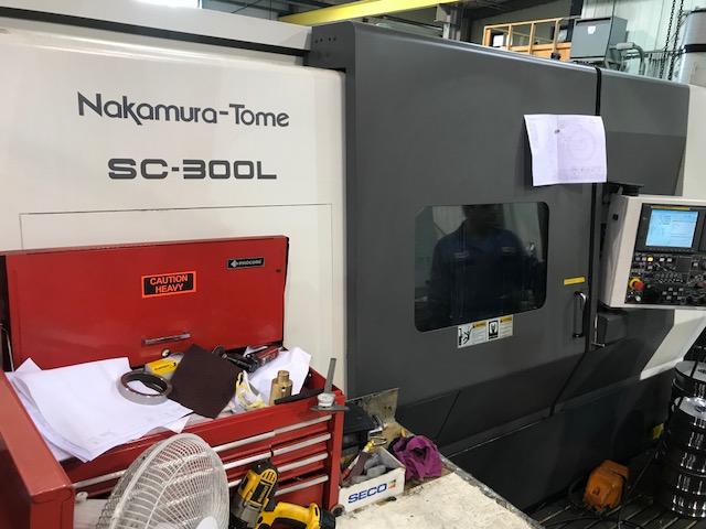 Nakamura Tome SC-300LY CNC Lathe, Fanuc 21iTB, 12
